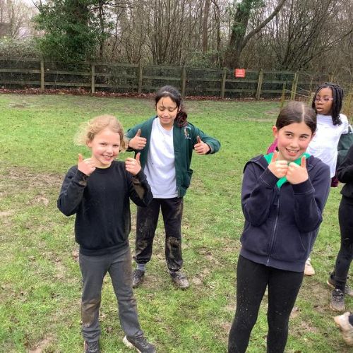 KS2 Cross Country Running! Very muddy!!